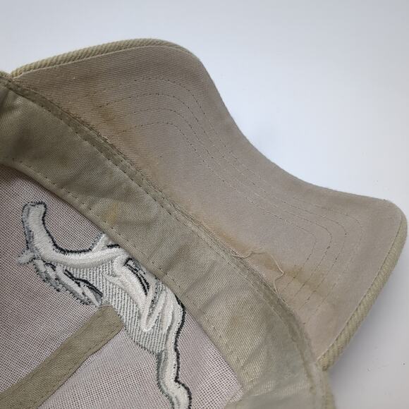 Mustang Strapback Baseball Cap Brown One Size Adjustable Cap & City Polyester - Picture 9 of 10